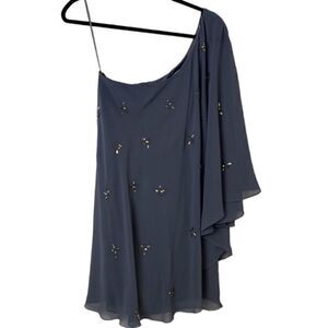 #317 JS BOUTIQUE overlay embellished mini dress
